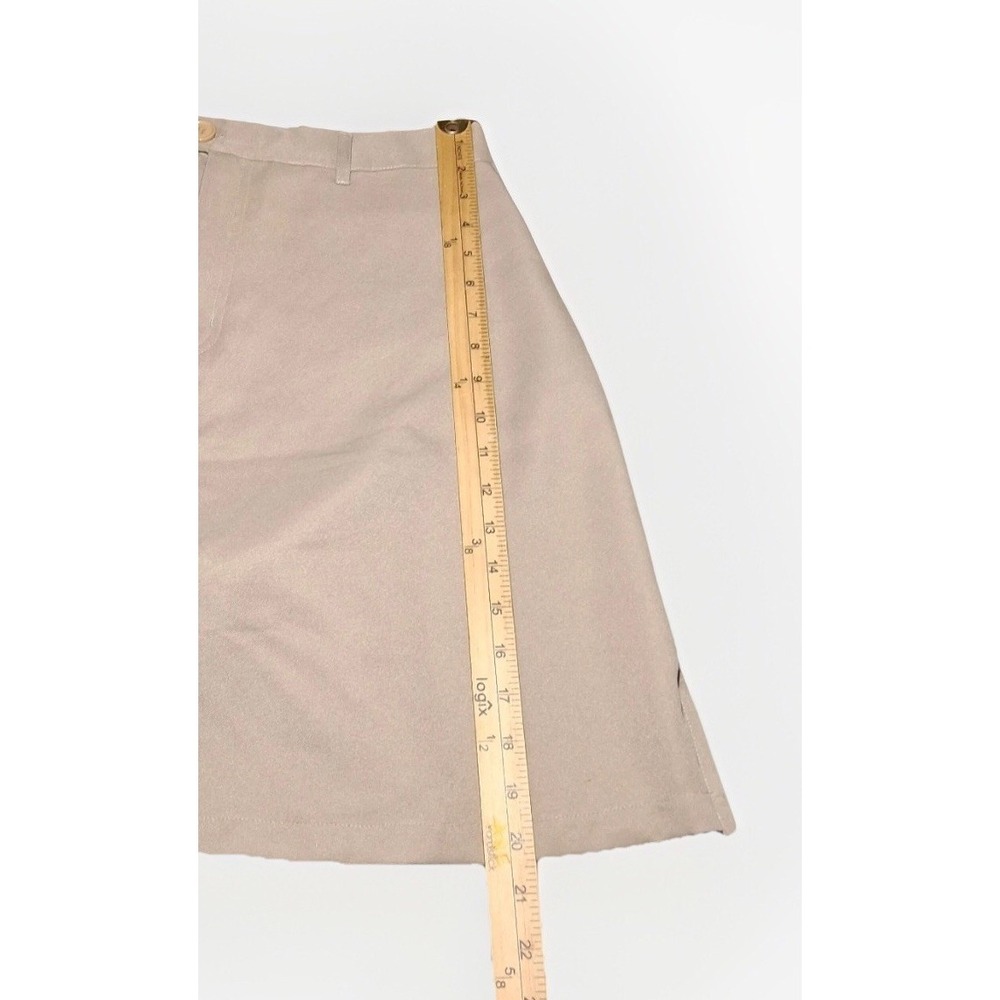 Fallas Paredes Womens Tan A-Line Skort Size 20 High Rise Casual Workwear Beige - Picture 6 of 9